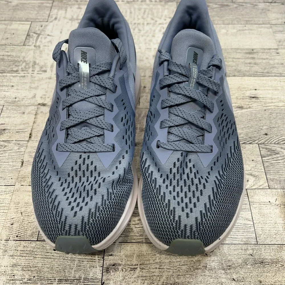 Nike Air Zoom Winflo 6 Indigo Fog Womens Size 7.5 Running Walking Travel Comfort